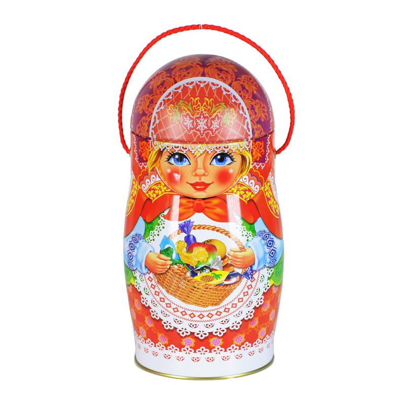 Матрешка красная №25/12